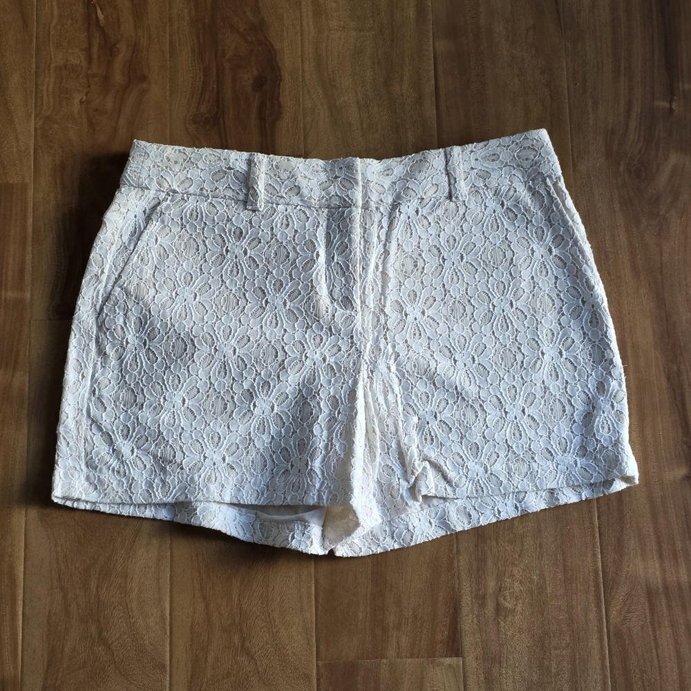 Ann Taylor Loft Lace Shorts